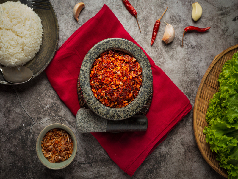 alat dapur giling cabai banyak