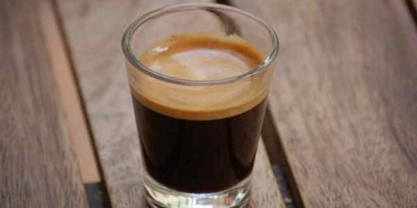 kepekatan rasa kopi espresso