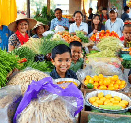 penggunaan bahan segar dari petani lokal