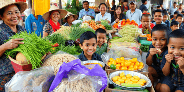 penggunaan bahan segar dari petani lokal