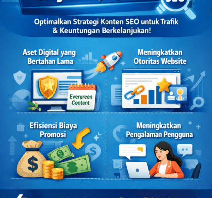 Pelajari keuntungan konten SEO jangka panjang dalam digital