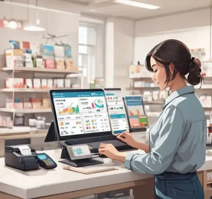 program POS untuk bisnis kecil dengan sistem kasir digital modern