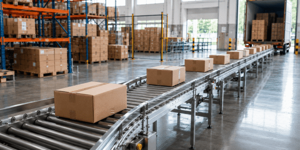 proses distrubusi barang efisien
