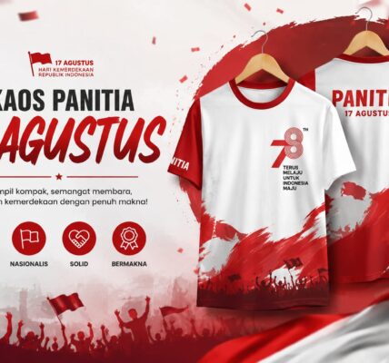 kaos panitia 17 agustus