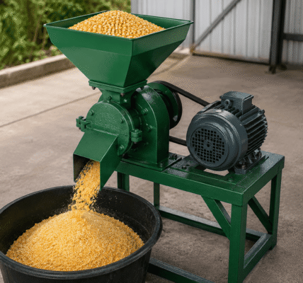 bagaimana cara kerja mesin giling jagung