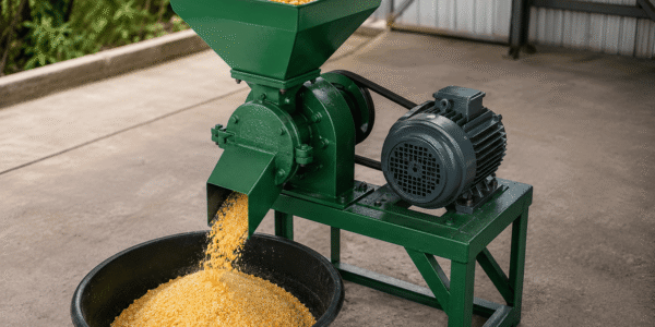 bagaimana cara kerja mesin giling jagung