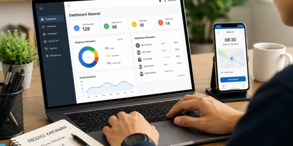 Akses data absensi online dan fingerprint