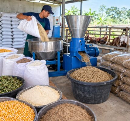 usaha produksi pakan ternak